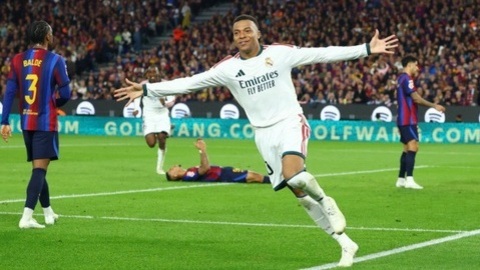 Kylian Mbappe, nhà Vua mới của El Clasico